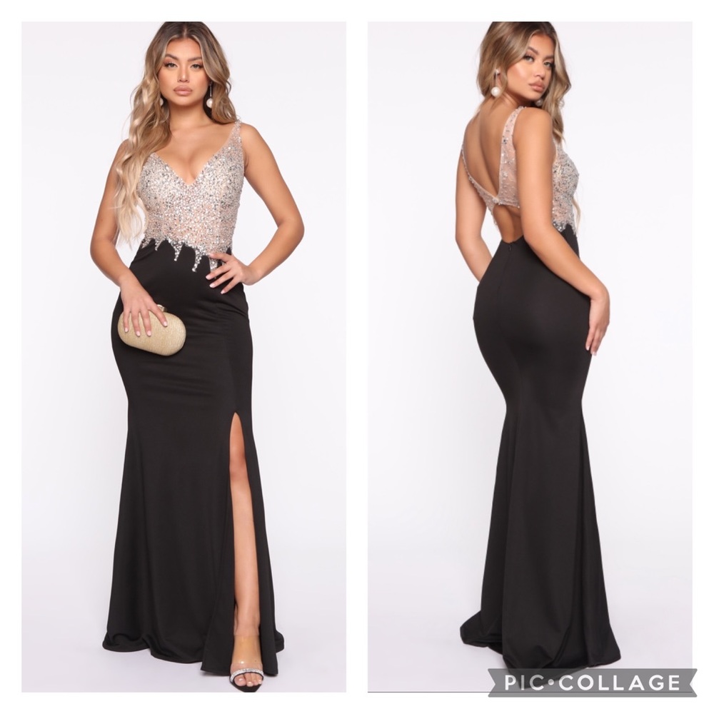 FN Night Under The Stars Embellished Gown